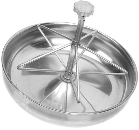 TOBBOMEY Piglet Feeder Trough Stainless Steel 304 Small Size Pig Food Bowl for Breeding Farms Thickened Pig Feeding Equipment Livestock Feeding Station