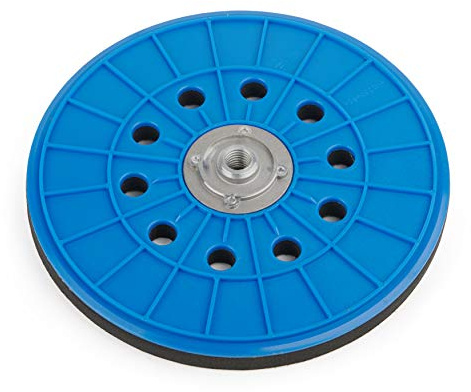 Klett-Schleifteller Ø 225mm | Stützteller für Klett-Schleifpapier | Idealer Schleifteller für Deckenschleifer Wandschleifer & Trockenbauschleifer