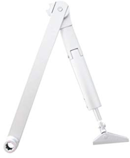 Tesa Assa Abloy DCL141-9016 Brazo Articulado Para Cierrapuertas DC140 Para Puertas Blanco Con Retención BRAZO DC140