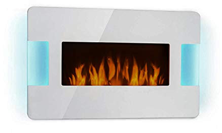 Klarstein Lausanne Cheminée électrique, blanc 2000.00W, 230.00V
