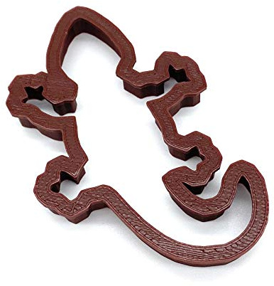 Gecko Reptile Cookie Cutter Fondant Cake Decorating (4 inches)