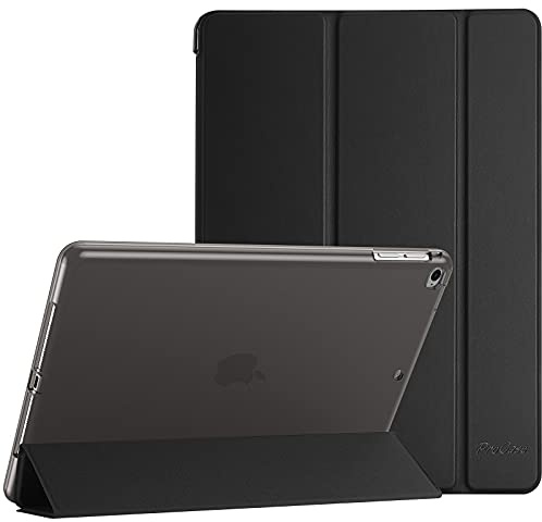 ProCase Soft Hülle für iPad 9.7 Zoll 6. Generation 2018/5. Generation 2017 /iPad Air 1/2 Modell A1822 A1823 A1893 A1474 A1475, Weich TPU Schutzhülle Case Cover für iPad 6/5 -Schwarz | Weich TPU Schutzhülle Case Cover für iPad 6./5. Gen iPad Air 1/2