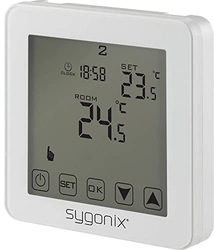 Sygonix SY-4961570 Touch 2 Raumthermostat Unterputz Wochenprogramm 1 St.