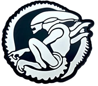 Alien Xenomorph PVC Airsoft Paintball Cosplay Morale Patch