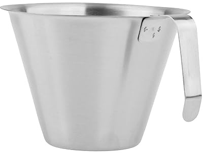 rockible Messbecher mit Griff, Espresso-Zubehör, Espresso-Ausgießbecher, Mini-Messbecher für Bar, 250 ml