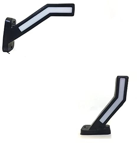 XENITE Voiture Feu Arrière Universal 2PCS - Neon Stalk Side Marker Light Position Lampe 12V 24V Pour Remorque Camion