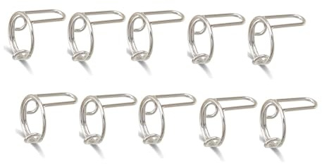 Zwfjcmsa Juego de 10 anillos de uñas finos para mujer, para uso diario, con cubierta protectora para la punta de los dedos, joyería de regalo para novia, color plateado