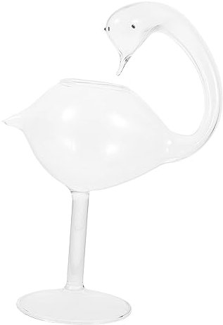 PHENOFICE Schwanenkelch Badewanne Klare Gläser Dessertweingläser Trinkbecher Transparente Gläser Martini-tasse Vintage Kaffeetasse Rotweinkelchgläser Gläser Klar Martini-becher Glas