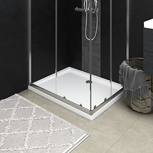 Juroupi Piatto Doccia in ABS Rettangolare 70x90 cm,Piatto Doccia,Attrezzature per Bagni-148902