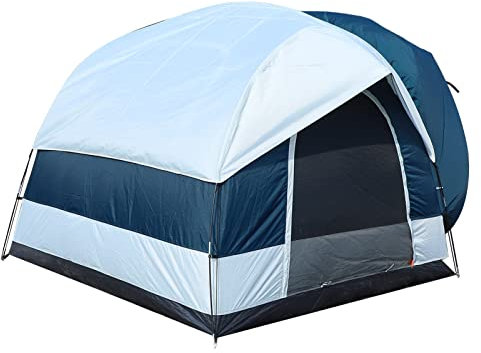 Zelt, für Familien-Camping, Reisen, doppellagiges, wasserdichtes Campingzelt für 3–4 Personen, Heckklappenzelt, universelles Campingzelt, Autozelt