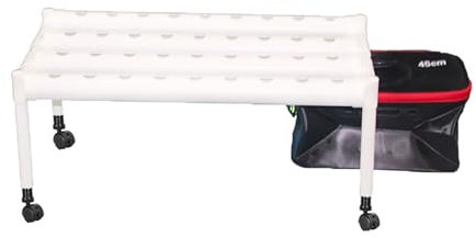 Sistema di coltivazione idroponica, tubo in PVC, 36 fori, con serbatoio dell'acqua pieghevole da 30 l per coltivare verdure a foglia, erbe e sedano