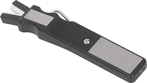 Wakects Aigleur de Patins à Glace, Aiguillon de Couteau en Pierre de Broyeur avec émerge Léger Durable pour Le Patinage de Vitesse Couteaux Extérieurs