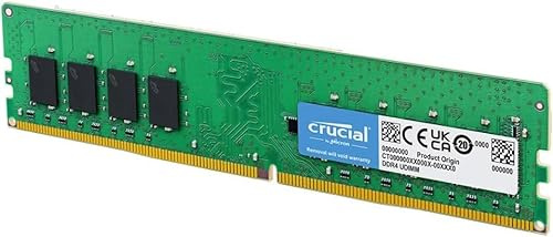 Crucial RAM 16GB DDR4 3200MHz CL22 (2933MHz oder 2666MHz) Desktop Arbeitsspeicher CT16G4DFRA32A