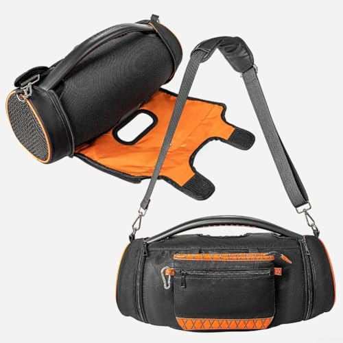 Bolsa de transporte para JBL para Boombox 3, bolsa de almacenamiento de altavoz protectora portátil EVA con correa de hombro ajustable, bolsa de viaje