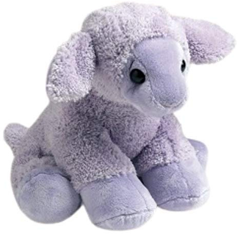 Sonoma Lavender Plush Lamb Microwavable Aromatherapy Pillow Filled with Lavender and Flaxseed, Removable and Washable Cover