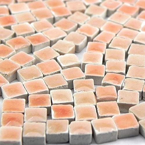 ALEA Mosaic Mini Mosaïque (5x5x3mm), 1000 tesselles, Rose Clair, WR04