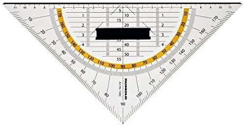 RUMOLD 1080 Geodreieck 25 cm