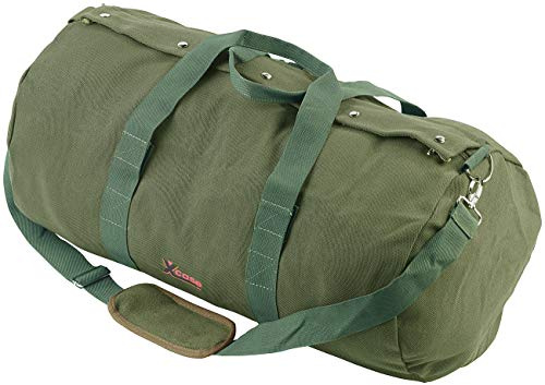 Xcase Canvas-Reisetasche XXL: XL-Canvas-Reisetasche mit gepolstertem Schultergurt, 70 Liter (Sporttasche, Tasche XXL, 60)