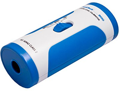 PeakTech 8010 - Calibrateur de Niveau Sonore, Calibrateur pour Sonomètres, Calibrateur de Classe 2 de Haute Précision, Calibrage pour Mesure de Niveau Sonore - 94 dB/114 dB