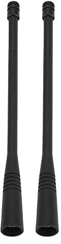 Bewinner Antena UHF Portátil para Walkie Talkie Antena de Radio Bidireccional de Mano UHF 2PCS Calidad Confiable para/Vertex VX-150 VX-160 VX-180, Antena de Bolsillo