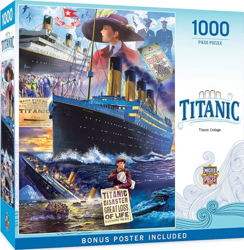 MasterPieces Titanic Collage Puzzle 1000 Teile
