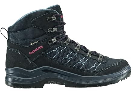 Lowa Taurus PRO GTX MID Ws Damen Wanderstiefel Tracking Outdoor Goretex Blau, Schuhgröße:39.5 EU