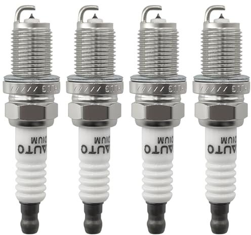 OYEAUTO Iridium Spark Plugs 4 Pack 7090 BKR5EGP Fit For Volkswagen Toyota Subaru Honda Audi Hyundai Mitsubishi Nissan Mini Kia Saab Dodge Jeep Suzuki Mazda Acura Chrysler Chevrolet Mercury Ford L4