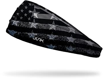JUNK Brands Big Bang Lite Headband - Moisture-Wicking, Performance Fabric, Non-Slip, Sports Sweatband for Men & Women - One Size - Liberty