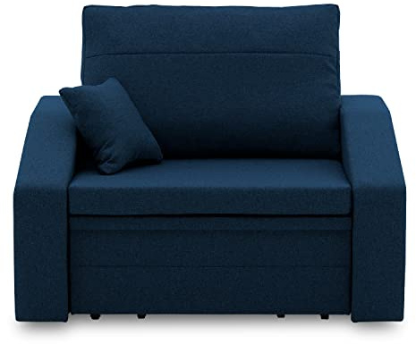 Sofini Sessel Vertico 80 - Klappsessel mit Schlaffunktion - für Wohnzimmer, Schlafzimmer oder Kinderzimmer Schlafsessel (Malmo New 79)