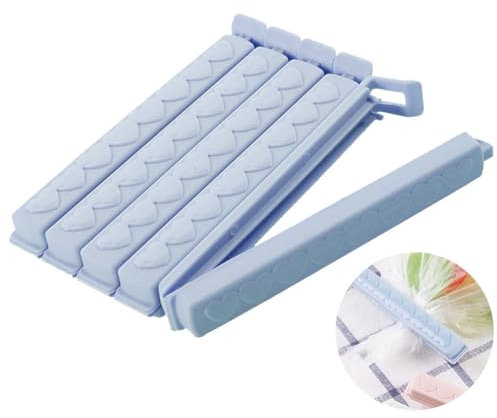 IMIKEYA 5pcs Food Bag Clips Love Pattern Sealing Clips for Food Storage Plastic Freezer Bag for Keeping Small Sealer for Snacks Sandwiches Bread s