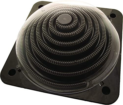 MaReBa24 GmbH Pool Solarheizung Poolheizung Solar 'Powerkugel/Solarschnecke' - Schwarz - Metall - Modern/Decorative - Solarbetrieben - Solar-Pumpe für Pools - Pumpe - Poolpumpe