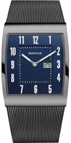 BERING Herren Uhr Funk Movement - Radio Controlled Collection mit Edelstahl und Saphirglas 52033-227 - 3 ATM