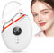 EMS Gua Sha, Robofun Gesichtsmassagegerät Gua Sha Elektrisch Gegen Falten mit Vibration & Wärme, Face Lifting Gerät mit Rotlicht, Blau, Grün, Für Gesicht Anti Falten Anti Aging