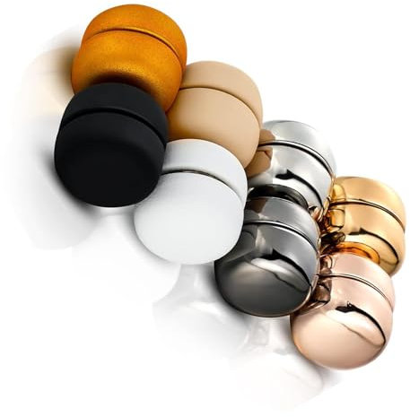8 Stück magnetische Stecknadeln für Hijab, Starke magnetische Anstecknadel für Hijab für Frauen, Magnetbrosche für Schal, Brosche ohne Stecknadel, für Hijabs, Schal, Kleidung