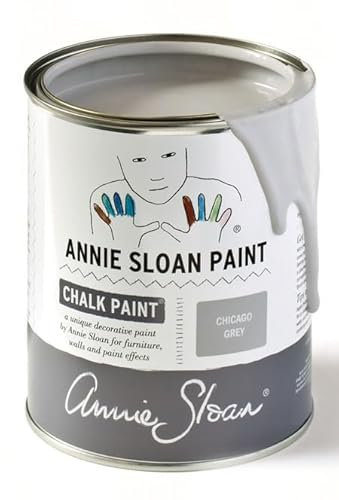 Dovetails Vintage Annie Sloan Chalk Paint 1 litre Chicago Grey Furniture Paint