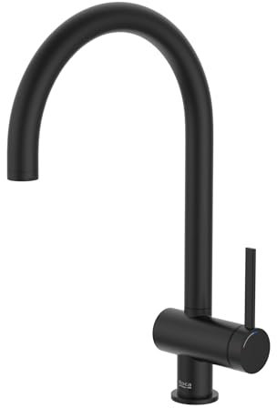 ROCA A5A841FNB0 ONA Grifo Monomando Cocina Negro Mate