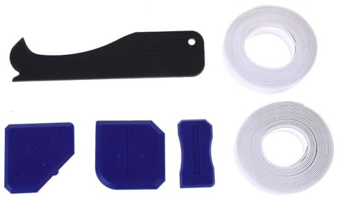 HOMSFOU 6pezzi Strumenti Pratici Per Sigillante Raschietto Per Rimozione Della Silicona Utile Per Fughe Di Piastrelle e Riempimenti Cucina e Bagno