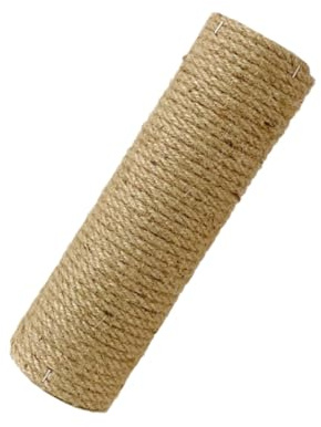 MUELODSIC Cat Tree Scratch Post Replacement Column 6cm Diameter X 40cm Length Solid Wood Cat Climbing Frame Pole Indoor Scratcher Post for Kittens