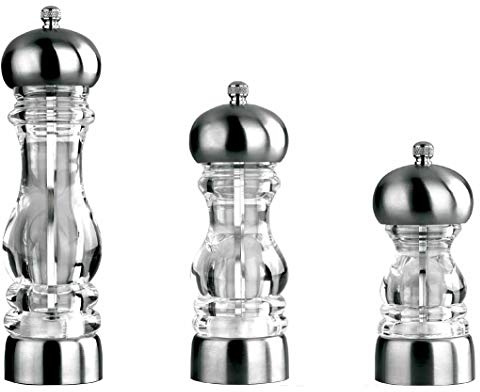 LACOR 62814 - Molinillo Pimienta Policarbonato 14 cm - Menaje Profesional | En policarbonato resistente, para un uso práctico y profesional en cocina; ideal para cocina profesional y uso diario en casa
