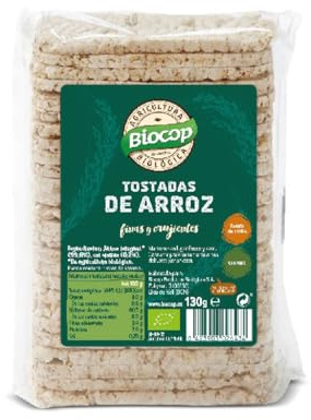TOSTADAS ARROZ C/SAL INTEGRAL