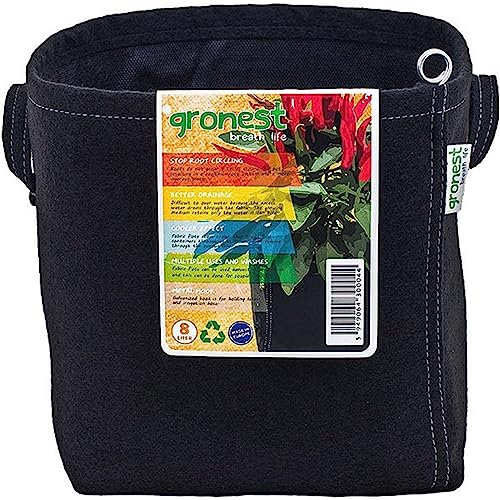 MiHa GmbH Gronest Stofftopf 8L, Pflanztopf