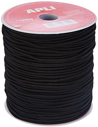 APLI 13809 - Bobina de goma elástica, 2mm x 100 m