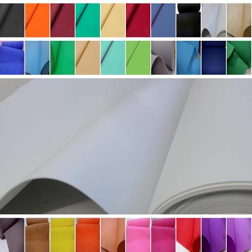 Fabrics-City weiß eva Moosgummi Stoff 2mm Bastelmaterial für Kinder, Gummi-Werkstoff, Schaumstoffplatte, Deko-Moosgummi, Bastelgummi, Modellbau, elastischer Bastelstoff, 3304