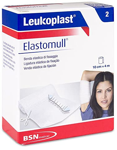 BSN Medical Leukoplast - Elastomull Benda Elastica 10cm x 4m, 2bende