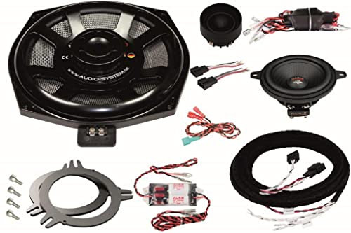 Audio System HXFIT Uni EVO 3 Lautsprecher kompatibel mit BMW E, F und D Modelle Front System