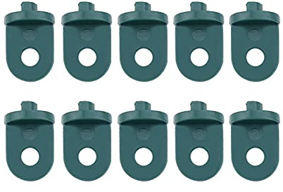 Plastic greenhouse hook, 10 pcs plant hangers for flower and shade cloth durable garden accessory for Palram greenhouse