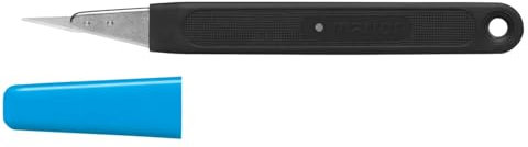 MARTOR TRIMMEX SIMPLASTO 35134 - Impugnatura in plastica antiscivolo - Per tagli di precisione - Con cappuccio protettivo - Coltello sbavatore ergonomico, scalpello