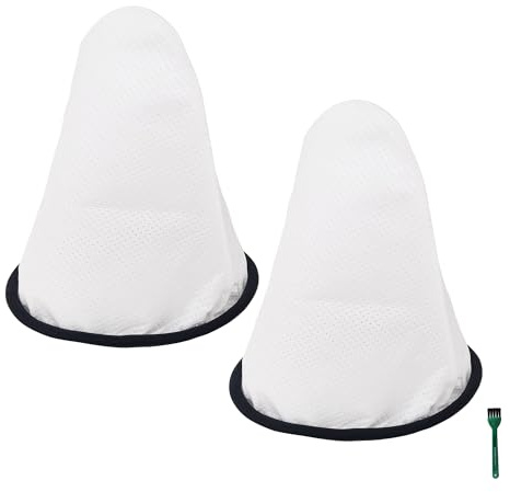 EZ SPARES 2 PCS 2KE2105000 HEPA Cloth Dust Bag Liner Compatible with Hoover Royal Backpack Cloth Shoulder Vacuum Cleaner C2401 RY4000,Shoulder Vac Pro Commercial Part, Cloth Hepa Vacuum Cleaner Bag