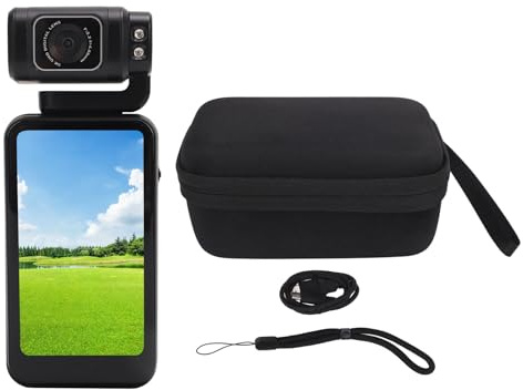 Yanmis Cámara de Vídeo 5K, 5K 48MP Cámara de Vídeo con Pantalla Táctil de 3,5 Pulgadas Videocámara HD WiFi IR Visión Nocturna Cámara Vlogging Videocámara