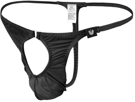 TNNRAO Tanga Hombre Sexy Ropa Erótica para Hombre Ropa Interior para Hombre Tanga Abierta en la Parte Delantera